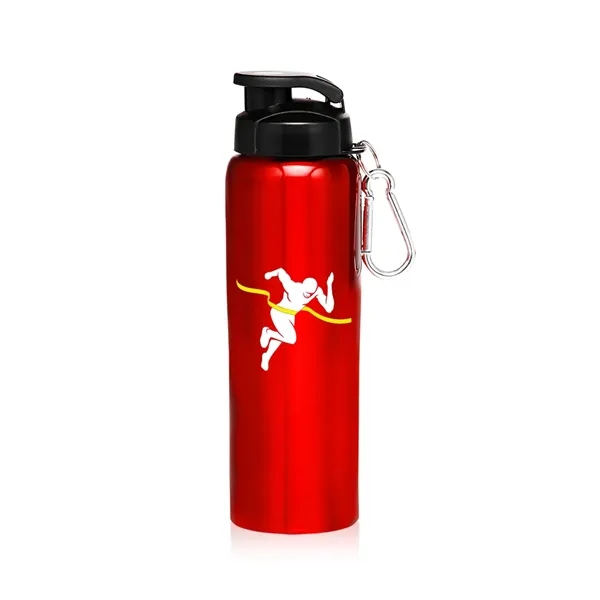 Red color option for 27 Oz. Sicilia Stainless Steel Sports Water Bottles