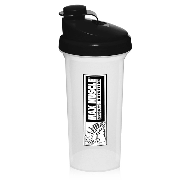 Black color option for 25 Oz. Plastic Shaker Bottles