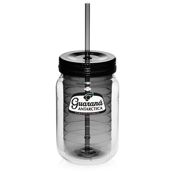 Charcoal color option for 18 Oz. Double Wall Acrylic Tumblers
