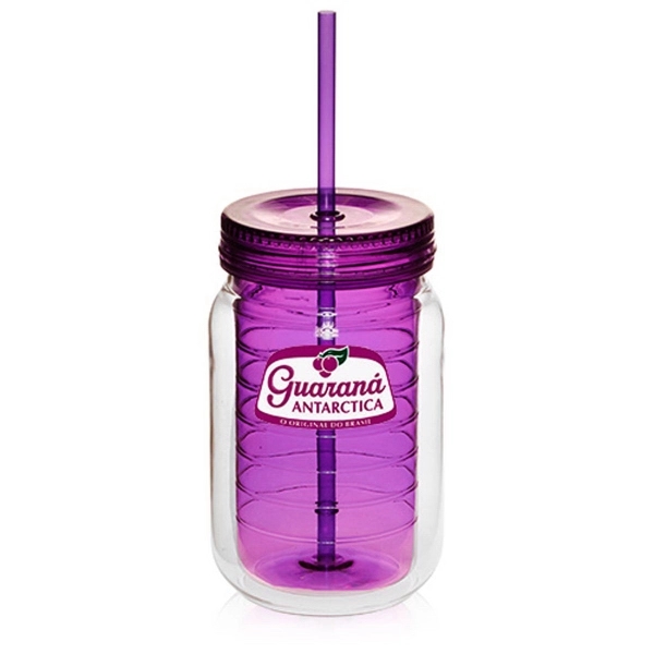 Purple color option for 18 Oz. Double Wall Acrylic Tumblers