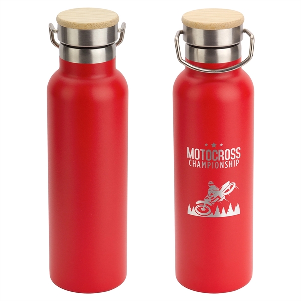 Medium Red color option for Barona 20 Oz Vacuum Insulated Stainless Steel Bottle