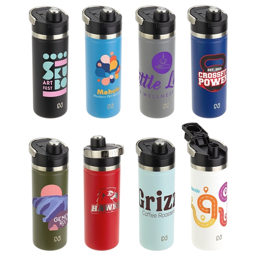 Main photo of Nayad™ Traveler 18 Oz Stainless Double Wall Bottle With Twist Top Spout