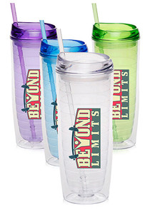 Photo of 20 Oz. Tall Double Wall Orbit Acrylic Tumblers