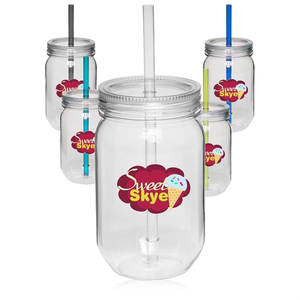 Photo of 24 Oz. Single Wall Mason Jars