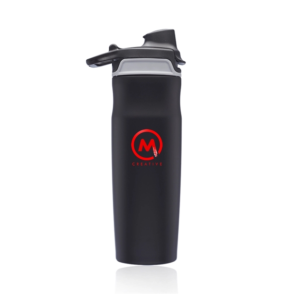 Black color option for 20 Oz. Juno Water Bottles With Flip Lid