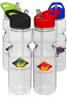 28 Oz. Sports Bottles With Straw
