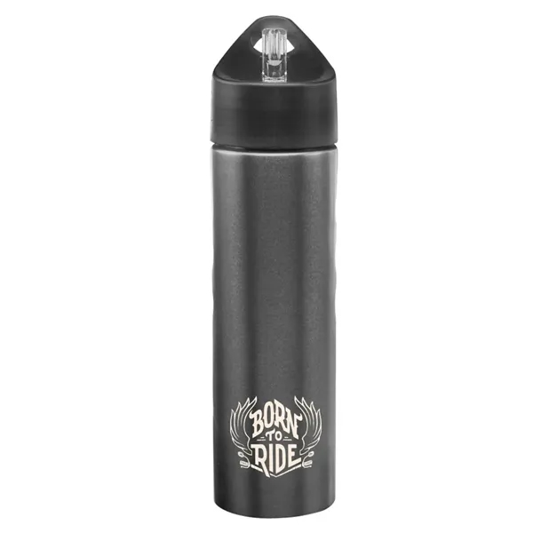 Charcoal color option for 25 Oz. Slim Stainless Steel Water Bottles