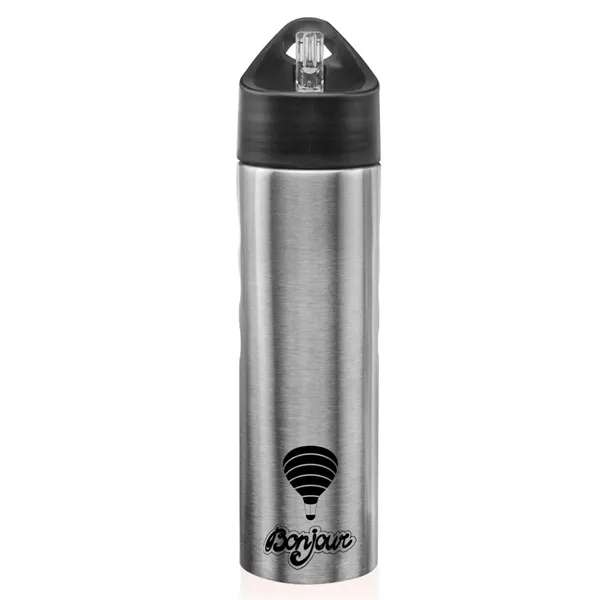 Silver color option for 25 Oz. Slim Stainless Steel Water Bottles