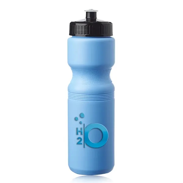 Light Blue color option for 28 Oz. Push Cap Plastic Water Bottles