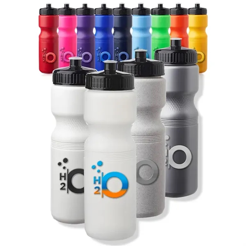 Main photo of 28 Oz. Push Cap Plastic Water Bottles
