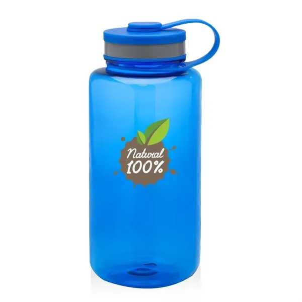 Blue color option for 38 Oz. Wide Mouth Water Bottles