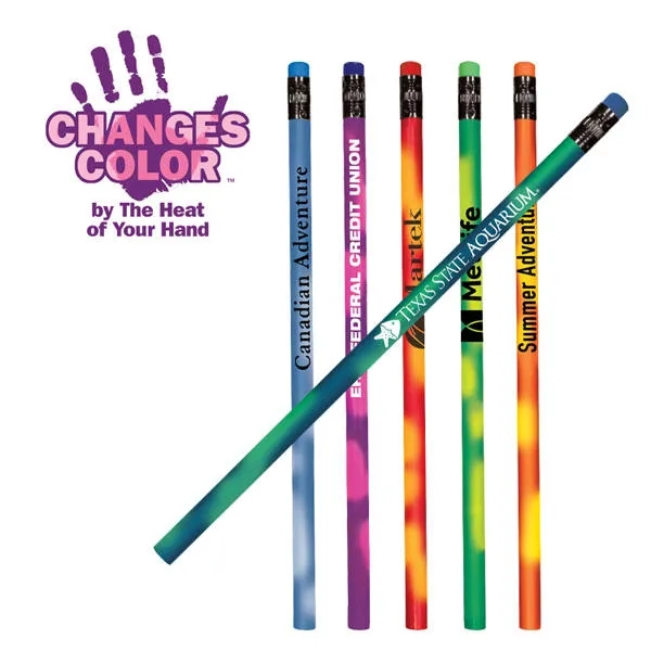 Bright Green To Bright Yellow color option for Mood Pencil W/ Colored Eraser