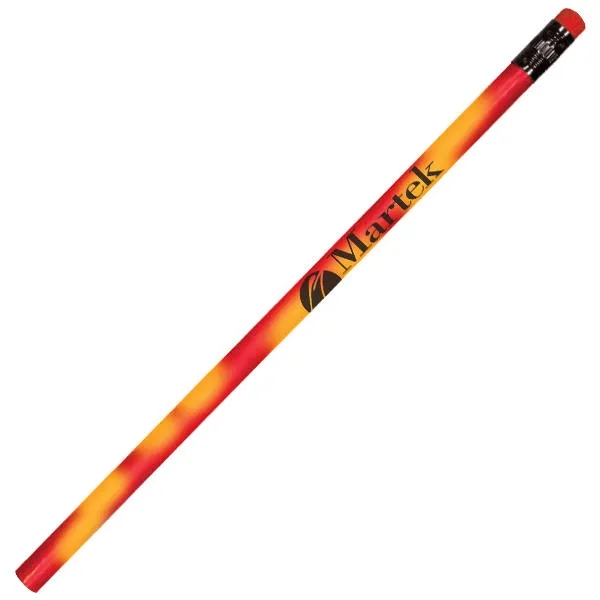 Red To Bright Orange color option for Mood Pencil W/ Colored Eraser