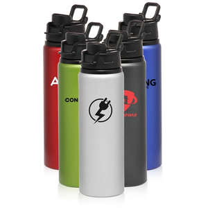 Photo of 25 Oz. Aluminum Water Bottles With Snap Lid