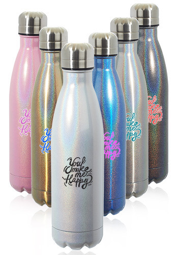 Photo of 17 Oz. Iridescent Insulated Water Bottles