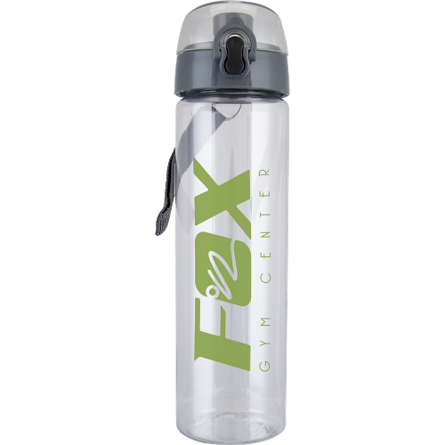 Clear color option for 25 Oz Water Bottle With Trekker Lid