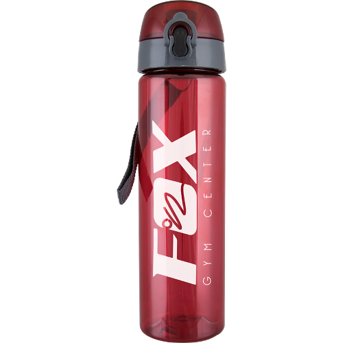 Red color option for 25 Oz Water Bottle With Trekker Lid