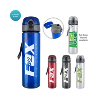 25 Oz Water Bottle With Trekker Lid