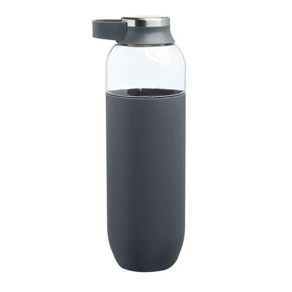 Gray color option for 27 Oz. Strike Tritan Plastic Water Bottle W/Carrier Handle
