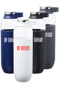 Photo of 27 Oz. Strike Tritan Plastic Water Bottle W/Carrier Handle