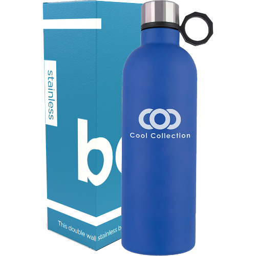 Blue color option for 24 Oz Peak Double Wall Stainless Water Bottle