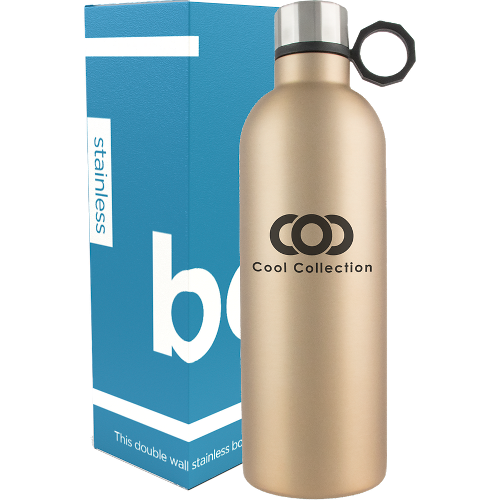 Gold color option for 24 Oz Peak Double Wall Stainless Water Bottle