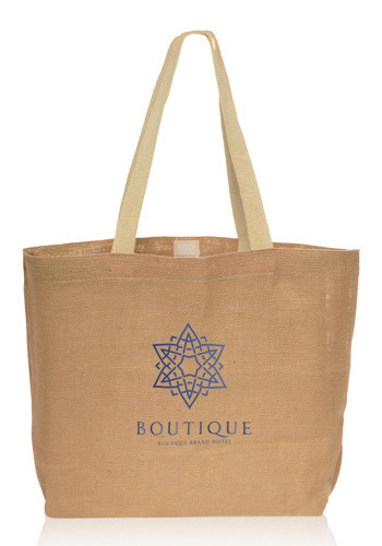 Photo of Natural Jute Fiber Carry On Tote Bags