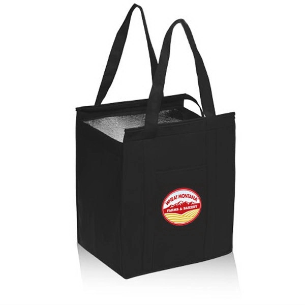 Black color option for Non Woven Insulated Tote Bags