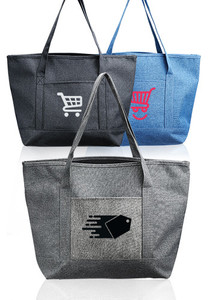 Photo of Dungaree Pocket Heathered Tote Bags