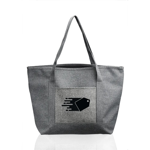 Main photo of Dungaree Pocket Heathered Tote Bags