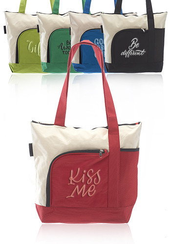 Photo of Zipper Polyester Tote Bags
