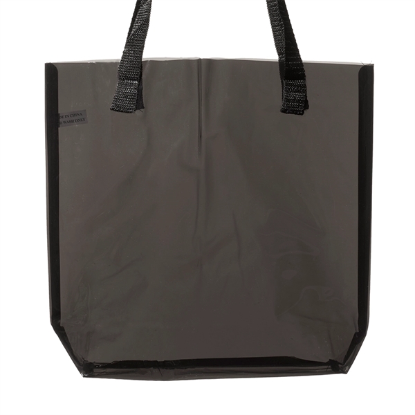 Smoke color option for Savanna Clear Plastic Tote Bags