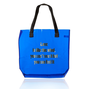 Photo of Savanna Clear Plastic Tote Bags