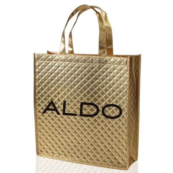 Gold color option for Laminated Non Woven Tote Bags