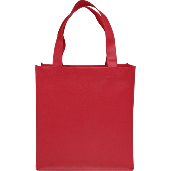 Burgundy color option for Value Non Woven Grocery Tote Bags