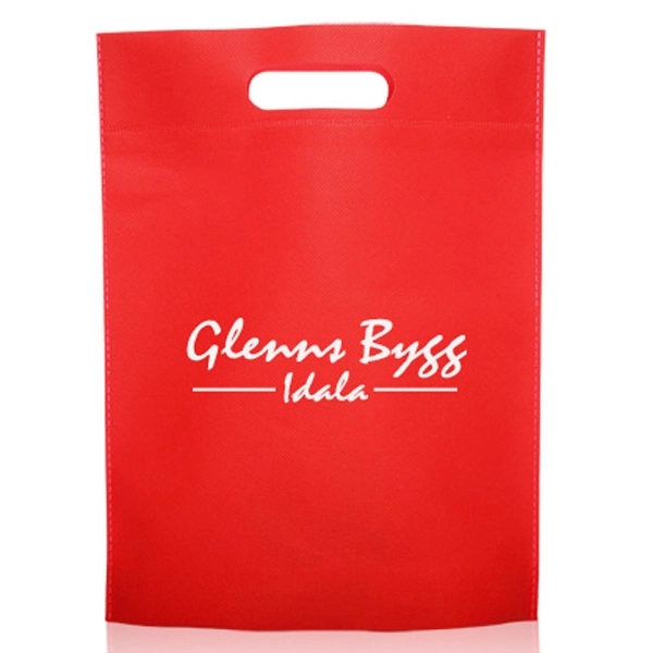 Red color option for Non Woven Exhibition Tote Bags