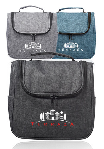 Photo of Road Trip Heathered Toiletry Bags
