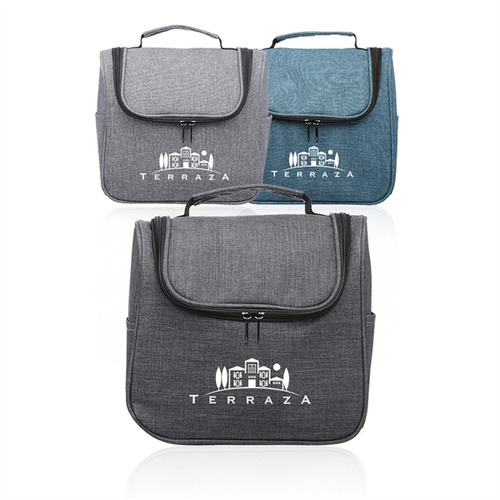 Main photo of Road Trip Heathered Toiletry Bags