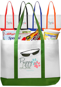 Photo of Trim Color Non Woven Tote Bags