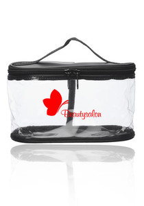 Photo of Clear Pvc Cosmetic Travel Bags With Handle