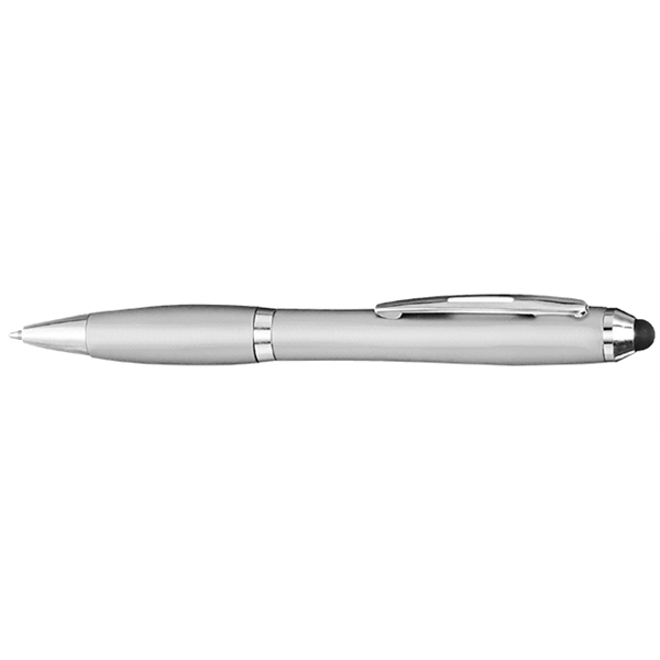 Silver color option for Plastic Stylus Pens
