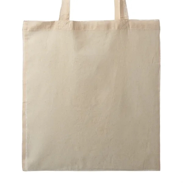 Natural color option for Natural Cotton Fiber Tote Bags