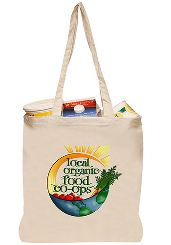 Photo of Natural Cotton Fiber Tote Bags