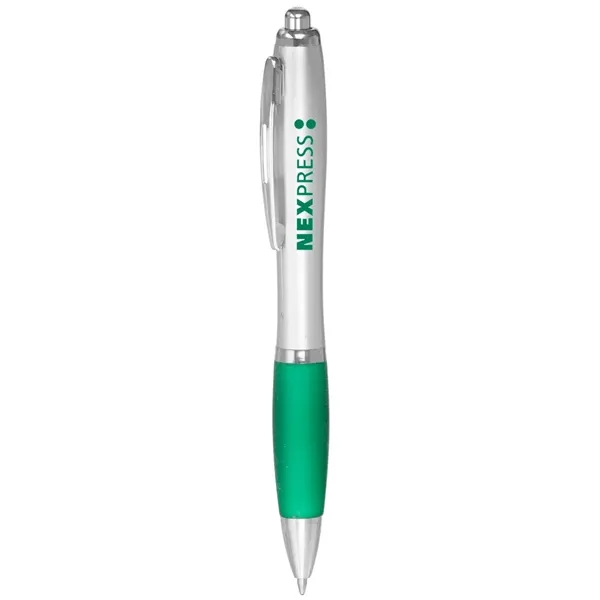 Silver-Green color option for Colored Grip Gel Pens