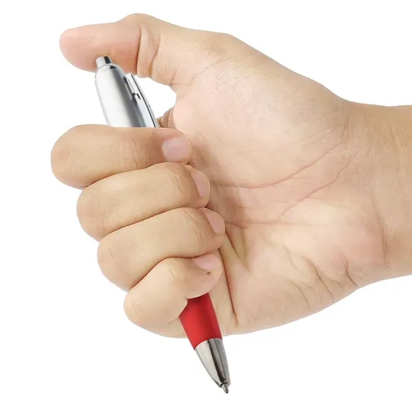 Silver-Red color option for Colored Grip Gel Pens