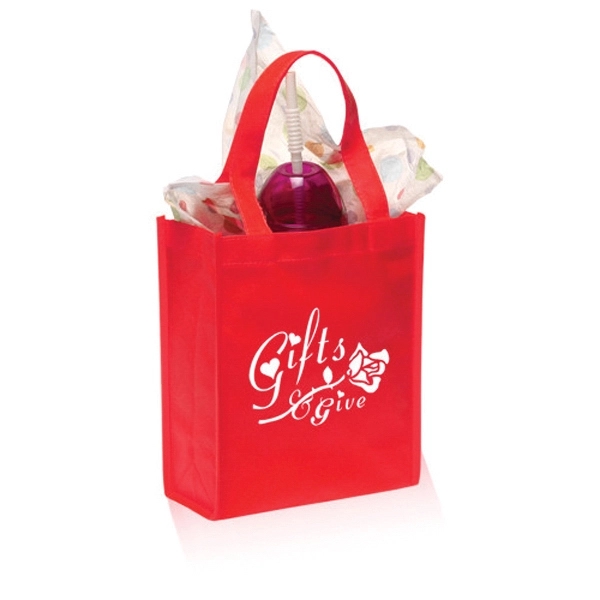 Red color option for Non Woven Small Gift Bags