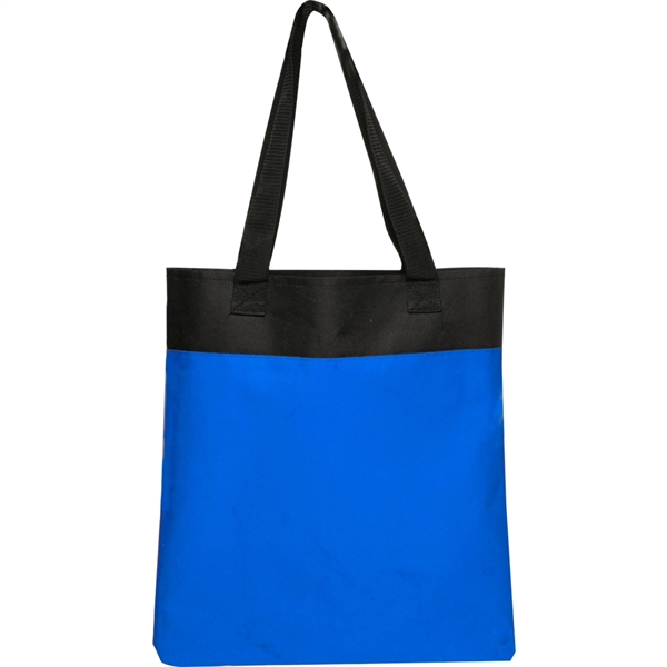 Blue color option for Two Tone Deluxe Tote Bags