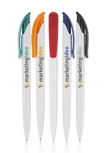 Photo of Full Color White Plastic Pens