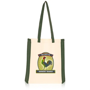 Photo of Side Stripes Cotton Tote Bags