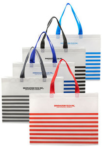 Photo of Seaside Striped Tote Bags